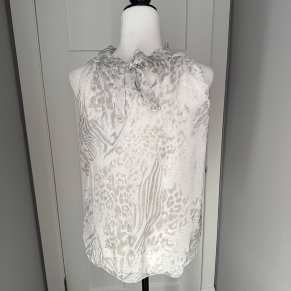 Elena Baldi Silk Sleeveless Blouse - Picture 3 of 6